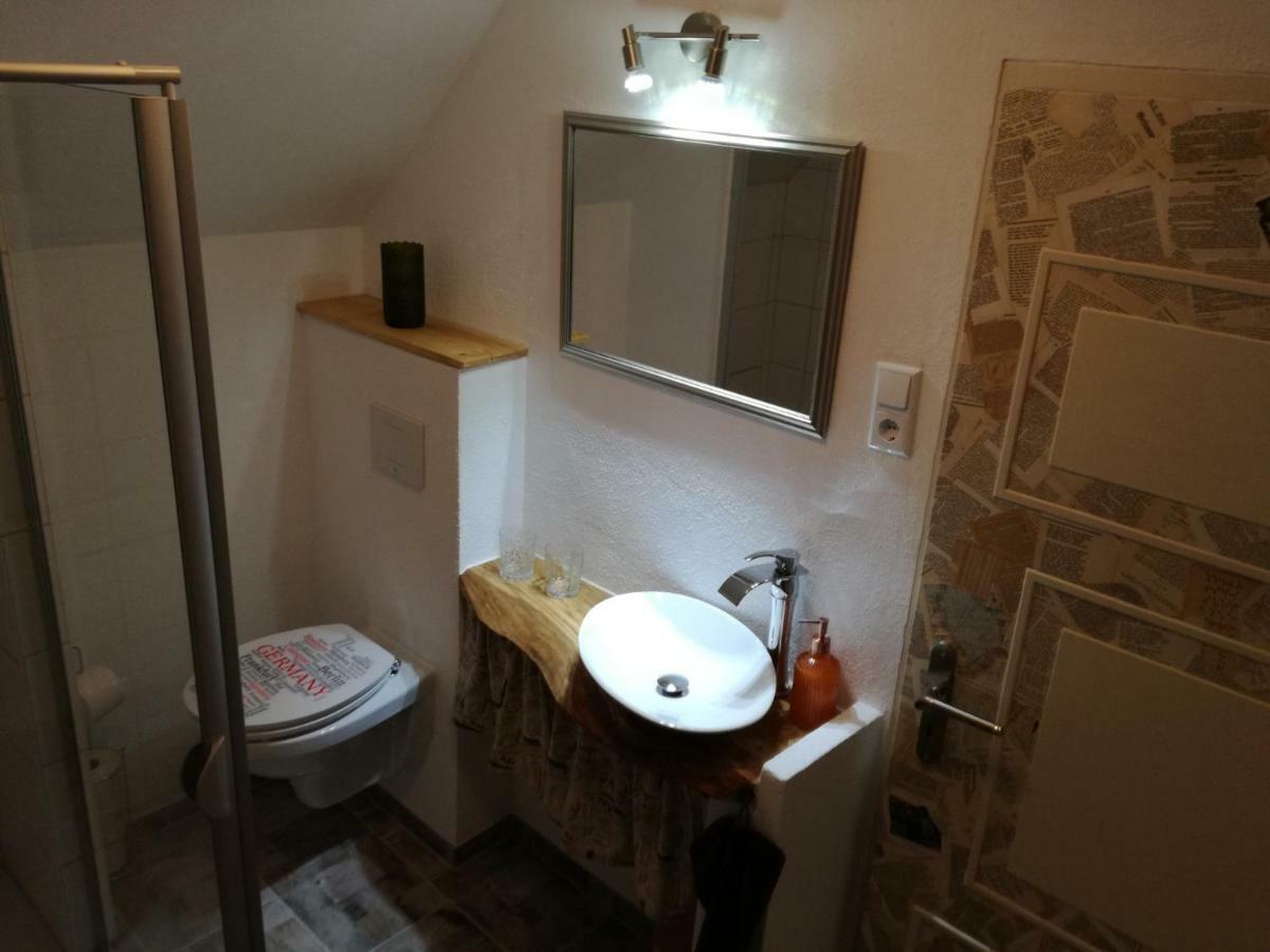 Ferienwohnung Beeden - Zur Glasschmiede ホンブルク エクステリア 写真